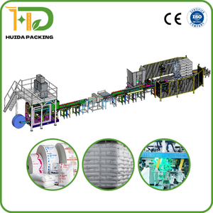 FFS мешки и паллетизатор ABB FFS Bagger Tubger Form Form Fill and Creambing Machine для пластиковых гранул, смол, специальных полимеров, удобрений и корма для животных