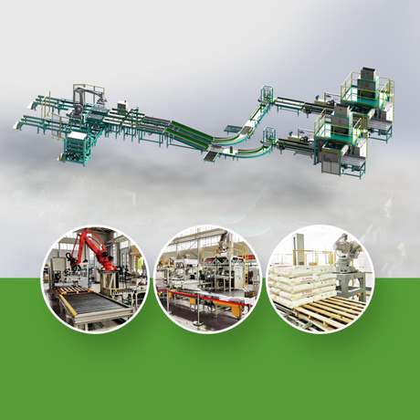 Huida Pack Machinery Автоматическая паллеточная линейная начинка, герметизация, передача и паллета