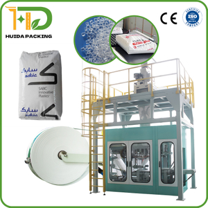 25 кг GPPS-Polymers FFS Сумки Упаковочные машины Вертикальная форма для машины с заполнением заполнения и паллета