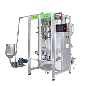 Huida VFS7300 Air Squeeze Жидкая наполнение VFFS Machine с серво -наполнителем